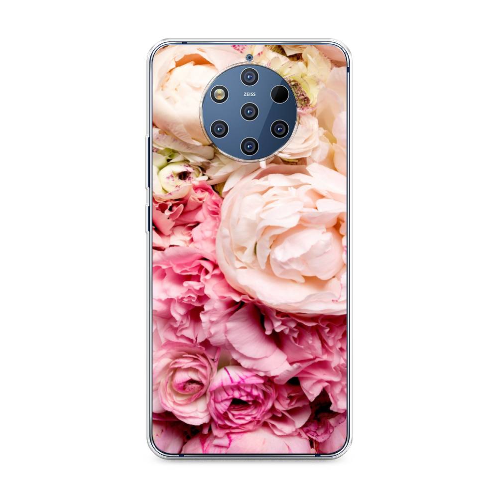 

Чехол Awog на Nokia 9 PureView / Нокиа 9 PureView "Пионы яркие", 122350-8
