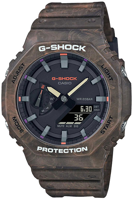 

Наручные часы Casio GA-2100FR-5A, GA-2100FR-5A