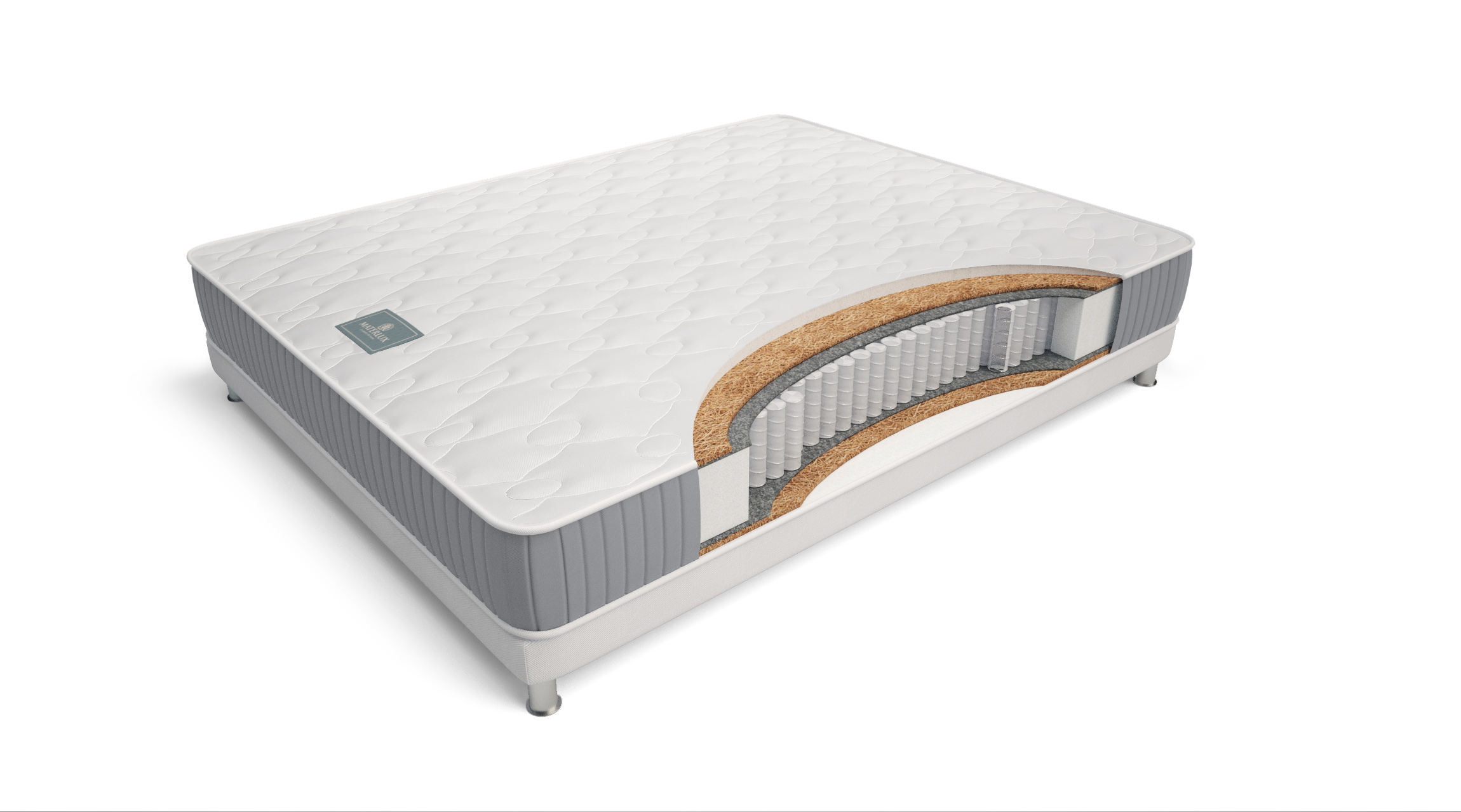 

Матрас Materlux Marte Maxi 140х190, Белый, Marte Maxi