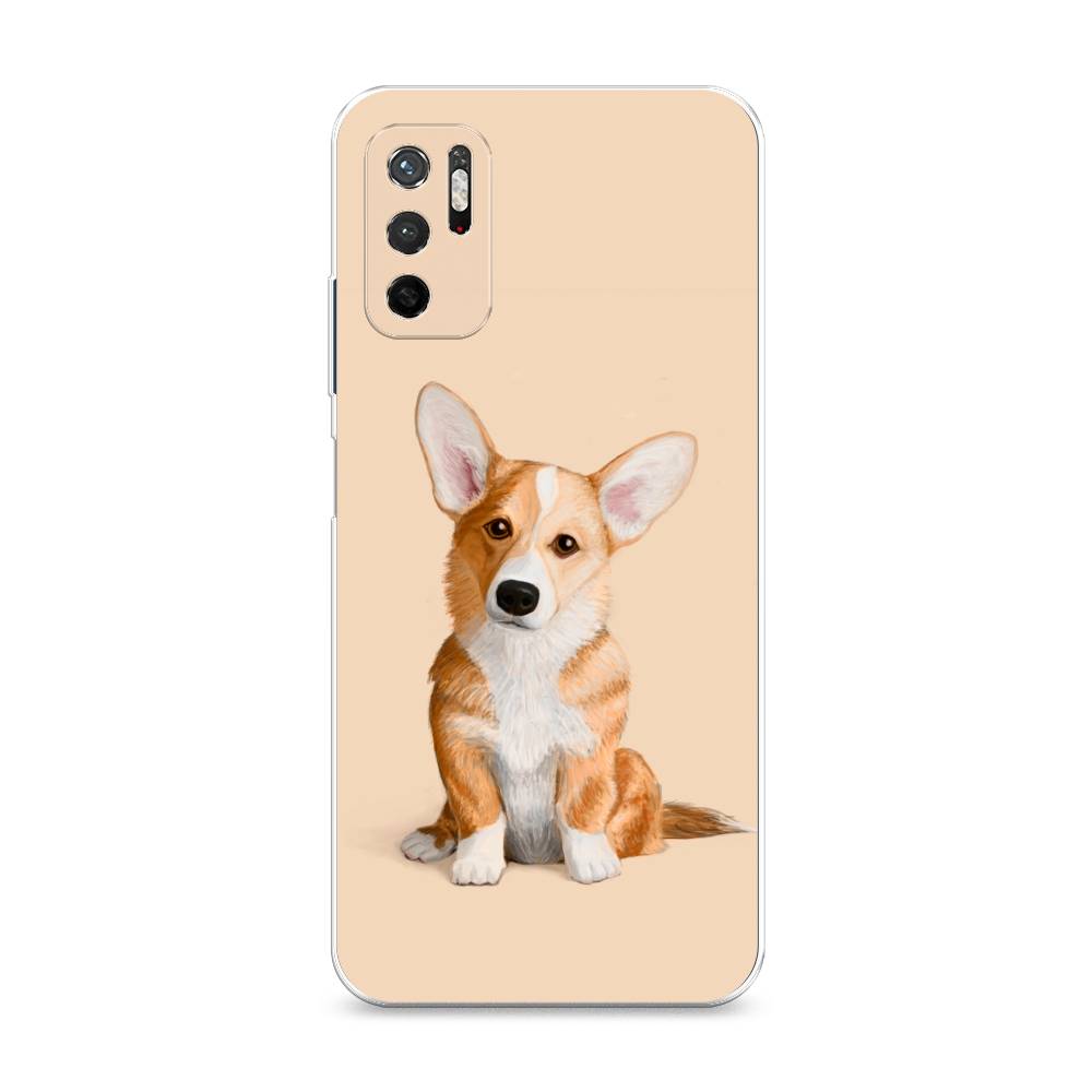 

Чехол на Xiaomi Redmi Note 11SE "Грустный Корги", Коричневый;бежевый, 315950-1