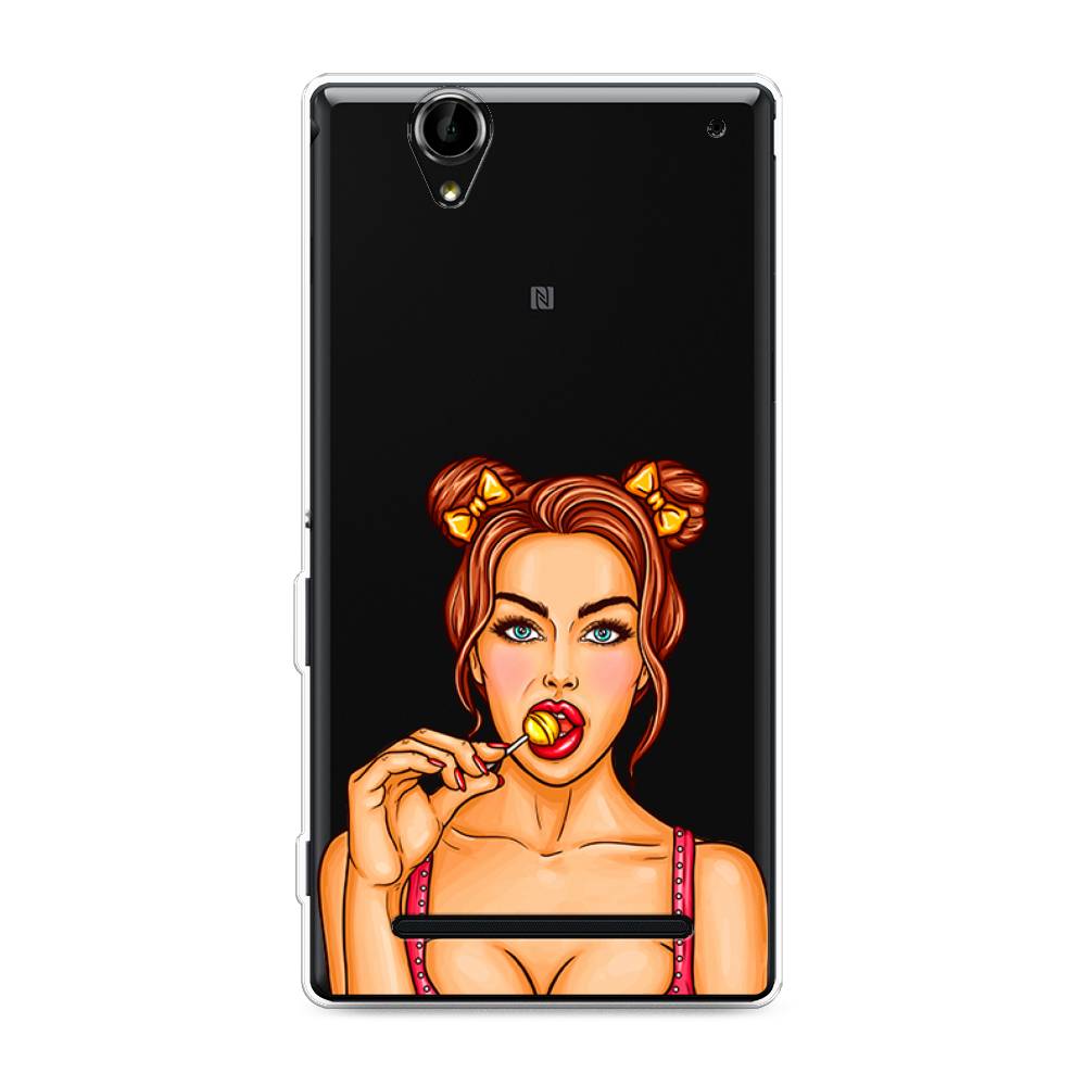

Чехол Awog на Sony Xperia T2 Ultra "Вкусный леденец", Разноцветный