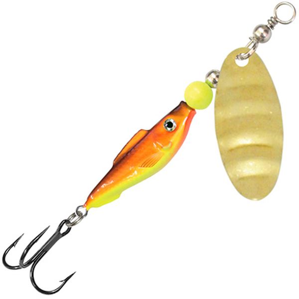 

Блесна AQUA FISH REFLEX- 15,0g, 05 (желто-оранжевый флюр, золото), 2 шт, Желтый;оранжевый;золотистый, FISH REFLEX вертушка