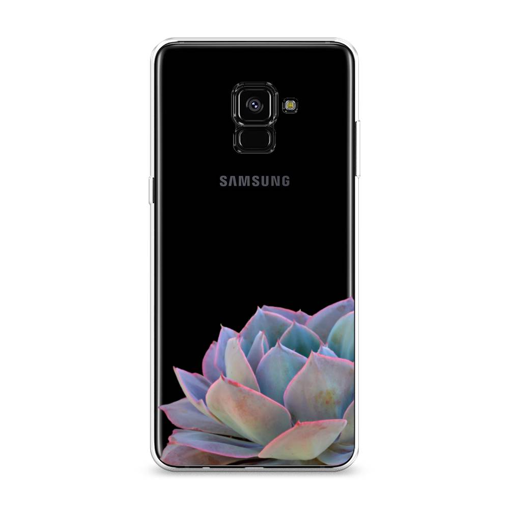 

Чехол Awog на Samsung Galaxy A8 + "Молодило уголок", Серый, 25550-8