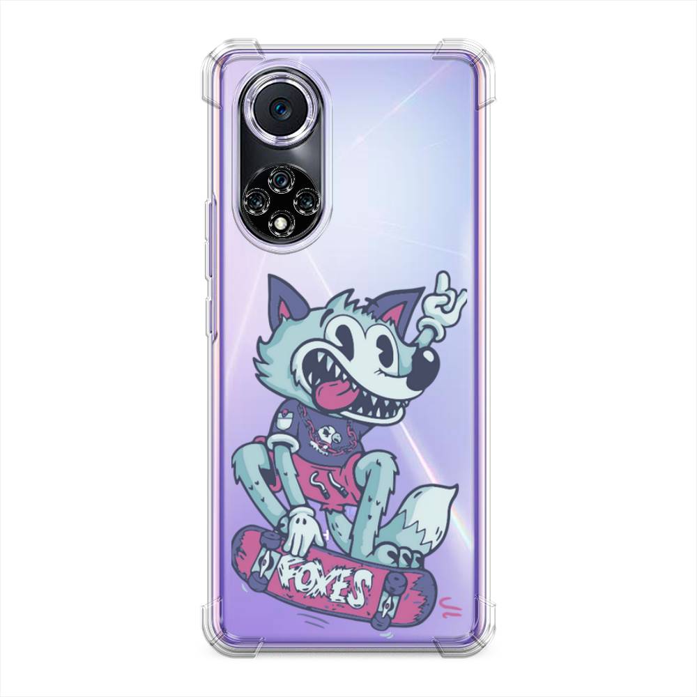 

Чехол Awog на Huawei Nova 9 "Foxes", Голубой;фиолетовый, 6106151-1