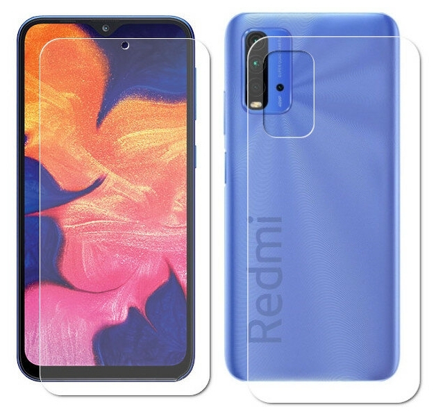 

Гидрогелевая пленка LuxCase для Xiaomi Redmi 9T 0.14mm Матовая Front&Back 86482, Xiaomi Redmi 9T