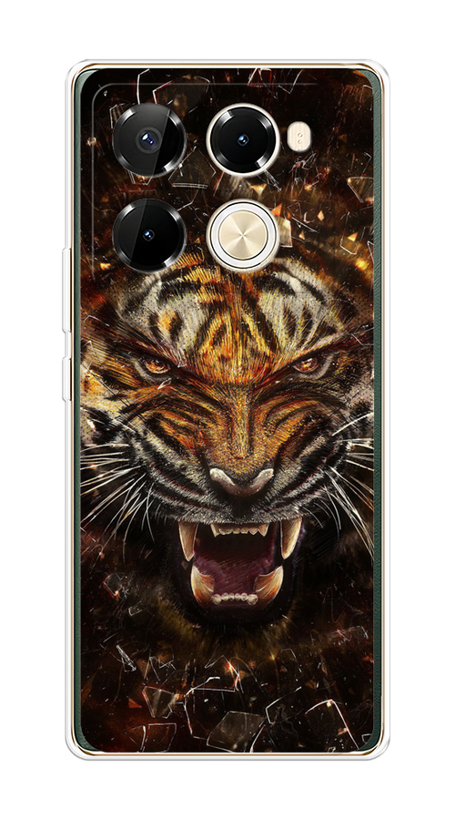 

Чехол на Infinix Note 40 Pro 5G/Note 40 Pro Plus "Тигр осколки", 3105950-1