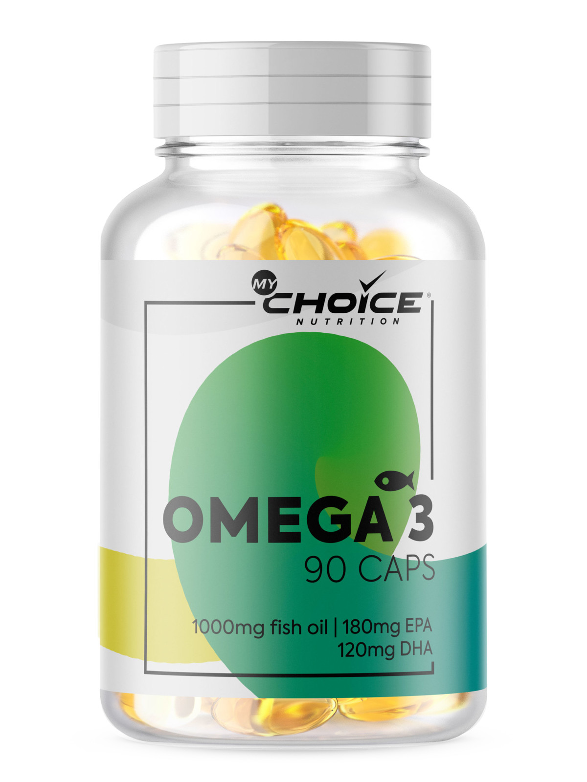 

Добавка MyChoice Nutrition Omega-3 1000 mg капсулы 90 шт., MyChoice Omega-3 1000mg