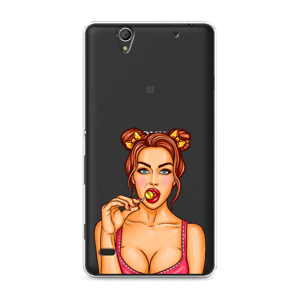 

Чехол Awog на Sony Xperia C4 "Вкусный леденец", Разноцветный