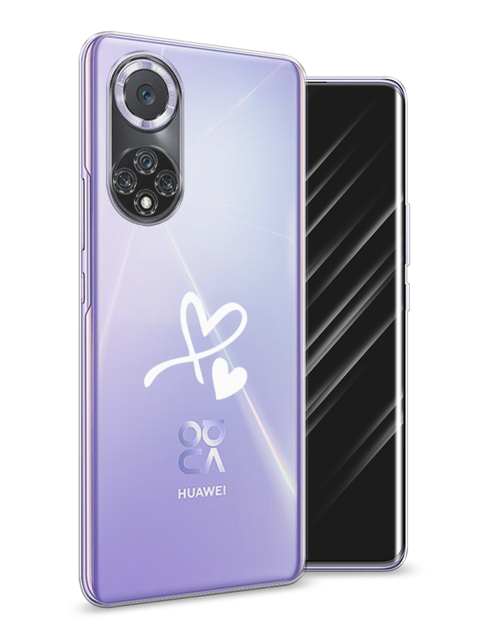 фото Чехол awog "сердечко минимализм" для huawei nova 9