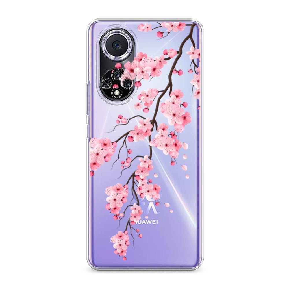 фото Чехол awog "розовая сакура" для huawei nova 9