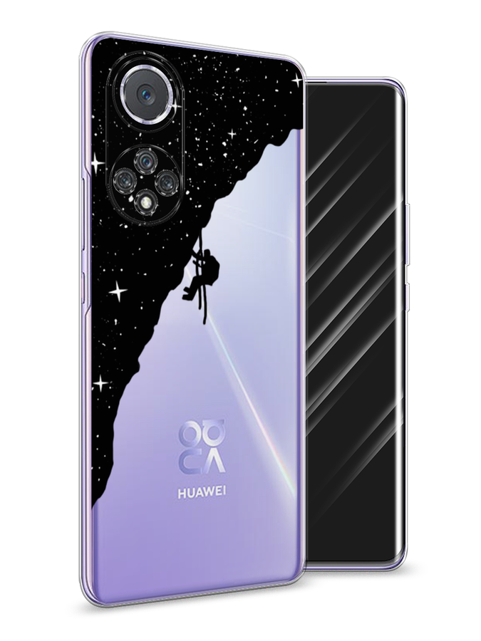 

Чехол Awog на Huawei Nova 9 "Скалолаз в космосе", Черный;белый;бежевый, 6106150-4