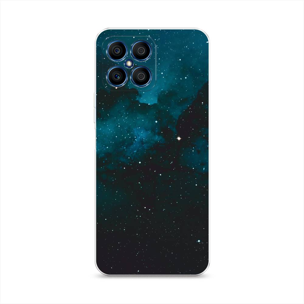 

Силиконовый чехол "Синий космос" на Honor X8, Разноцветный, 6107650-1
