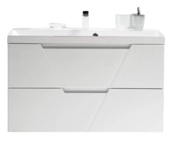 

Тумба под раковину BelBagno без раковины TRULA-1000-2C-SO-BL, Белый