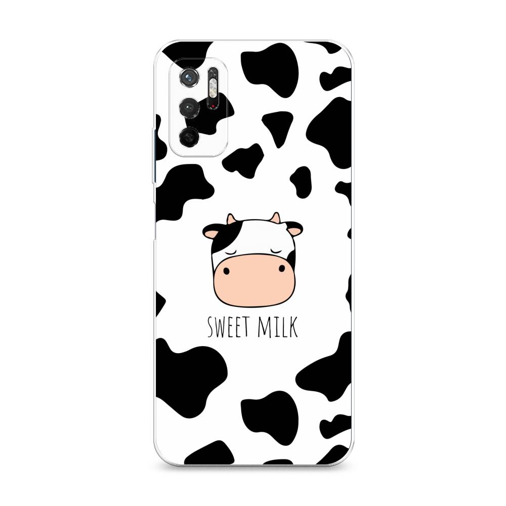

Чехол на Xiaomi Redmi Note 11SE "Sweet milk", Розовый;белый;черный, 315950-1
