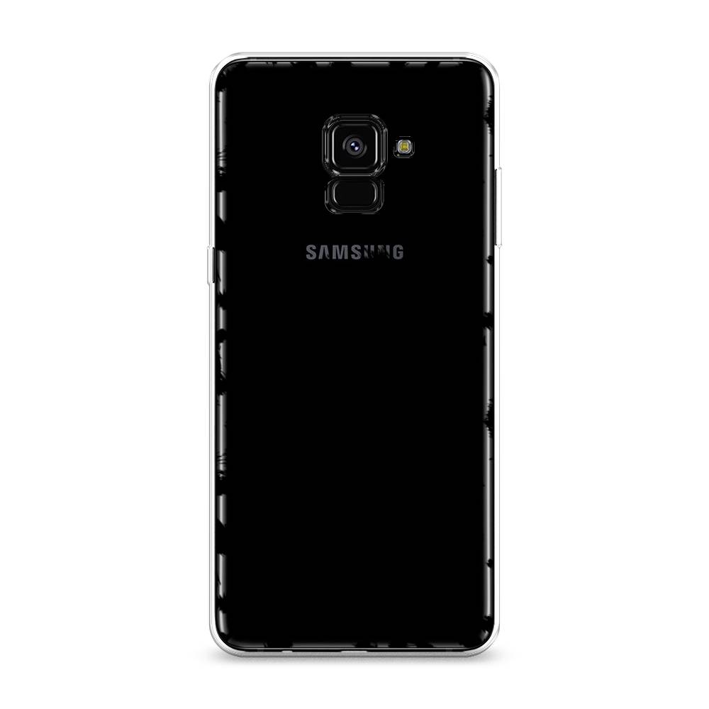 фото Чехол awog "окрас леопарда фон" для samsung galaxy a8 +