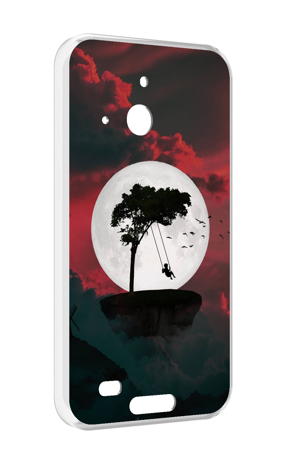 

Чехол MyPads качели-над-пропастью для Oukitel WP20 / WP20 Pro, Прозрачный, Tocco