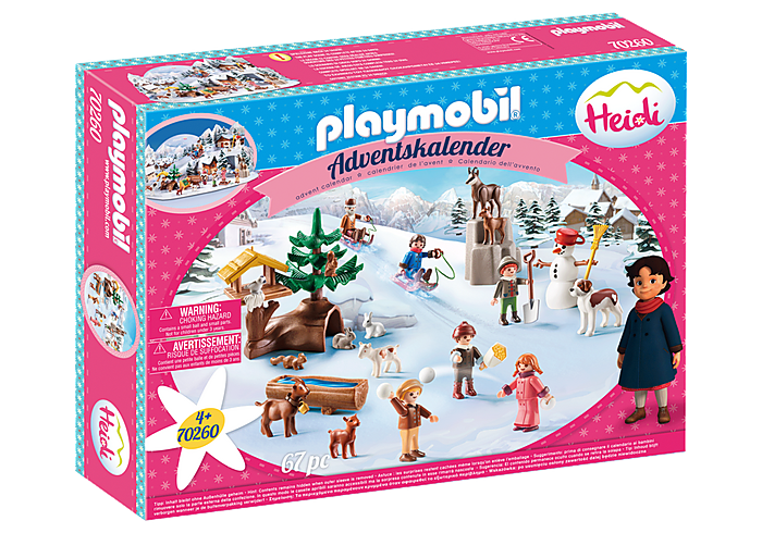 

Конструктор Playmobil Рождественский Календать Хайди 70260, Рождество