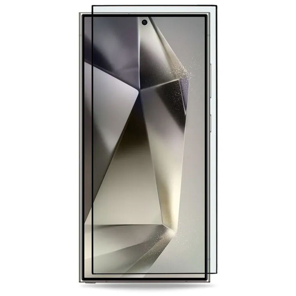 

Защитное стекло для Samsung Galaxy S24 Ultra 5G ZibelinoTG 3D, с черной рамкой, ZTG-3D-SAM-S24-UL-BLK