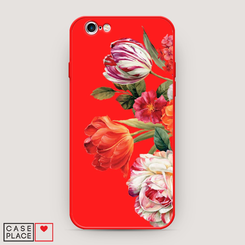 

Чехол Awog на Apple iPhone 6 / Айфон 6 "Весенний букет", Разноцветный, 10453-1