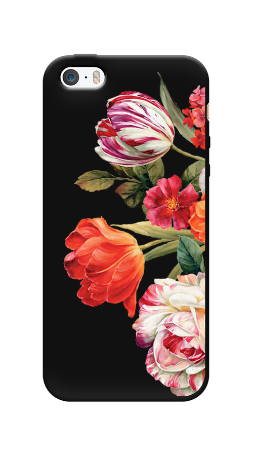 

Чехол Awog на Apple iPhone 5 / Айфон 5 "Весенний букет", Разноцветный, 10352-1