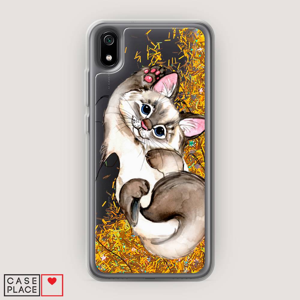 

Чехол Awog на Xiaomi Redmi 7A "Котенок в ладошках", Разноцветный, 35490-1