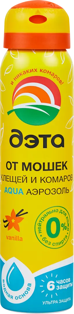 Аэрозол для защиты от мошек клещей комаров Дэта 100 мл
