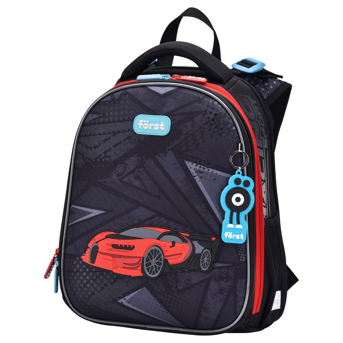 

Ранец Forst F-Top "Red car" 36*28*15 см.., Черный, F-Top