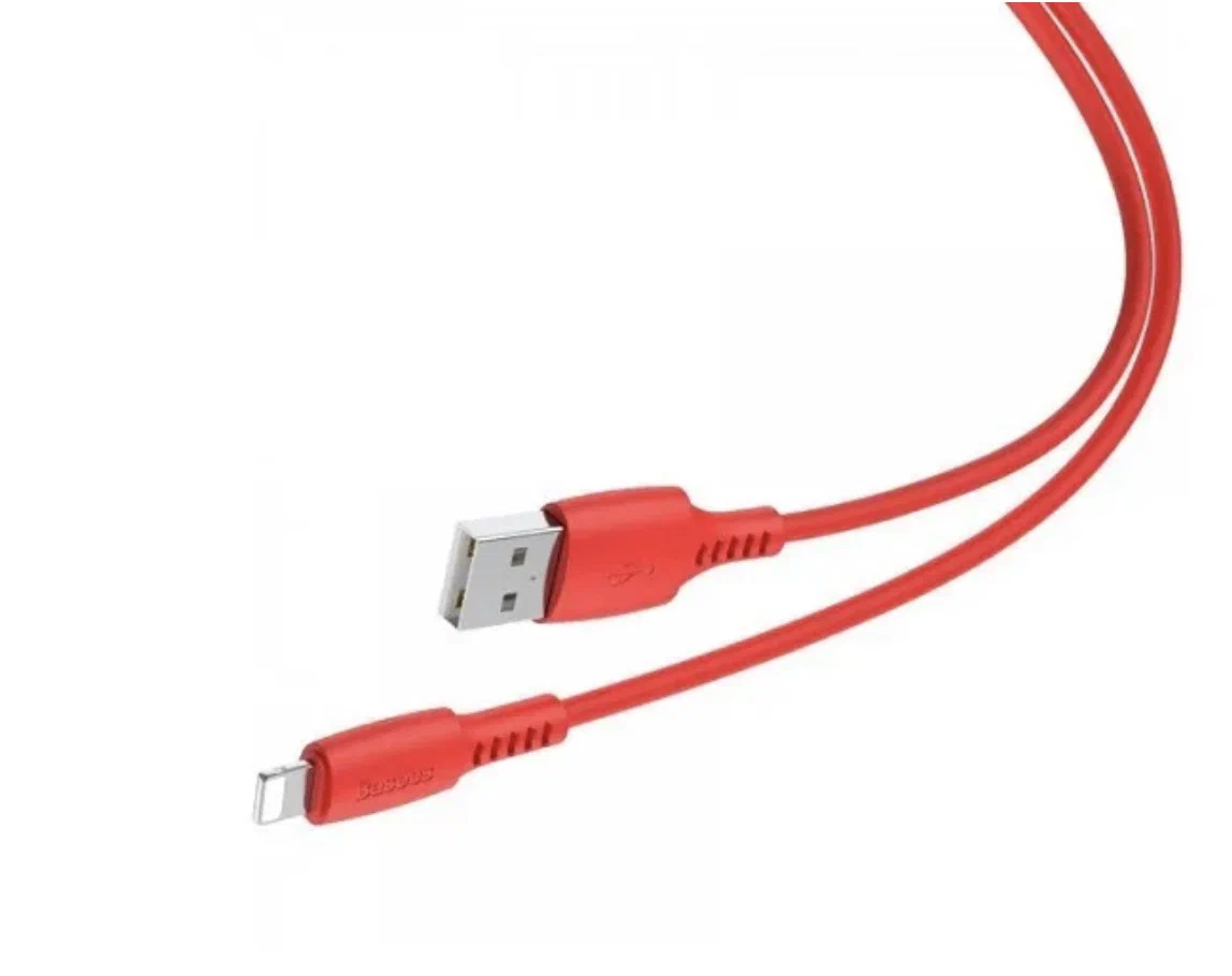 

Кабель USB - Lightning Baseus colorful data красный