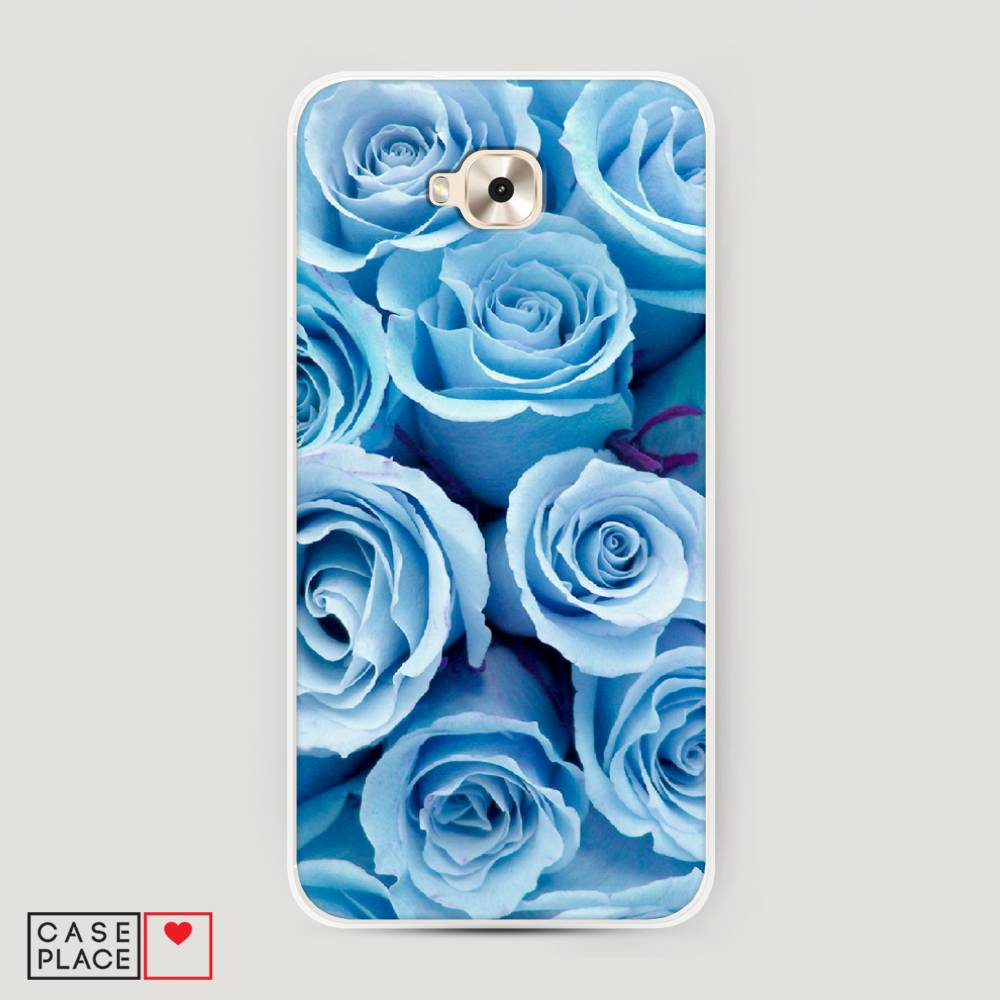 

Чехол Awog "Лазурные розы" для Asus Zenfone 4 Selfie ZD553KL, 42550-8