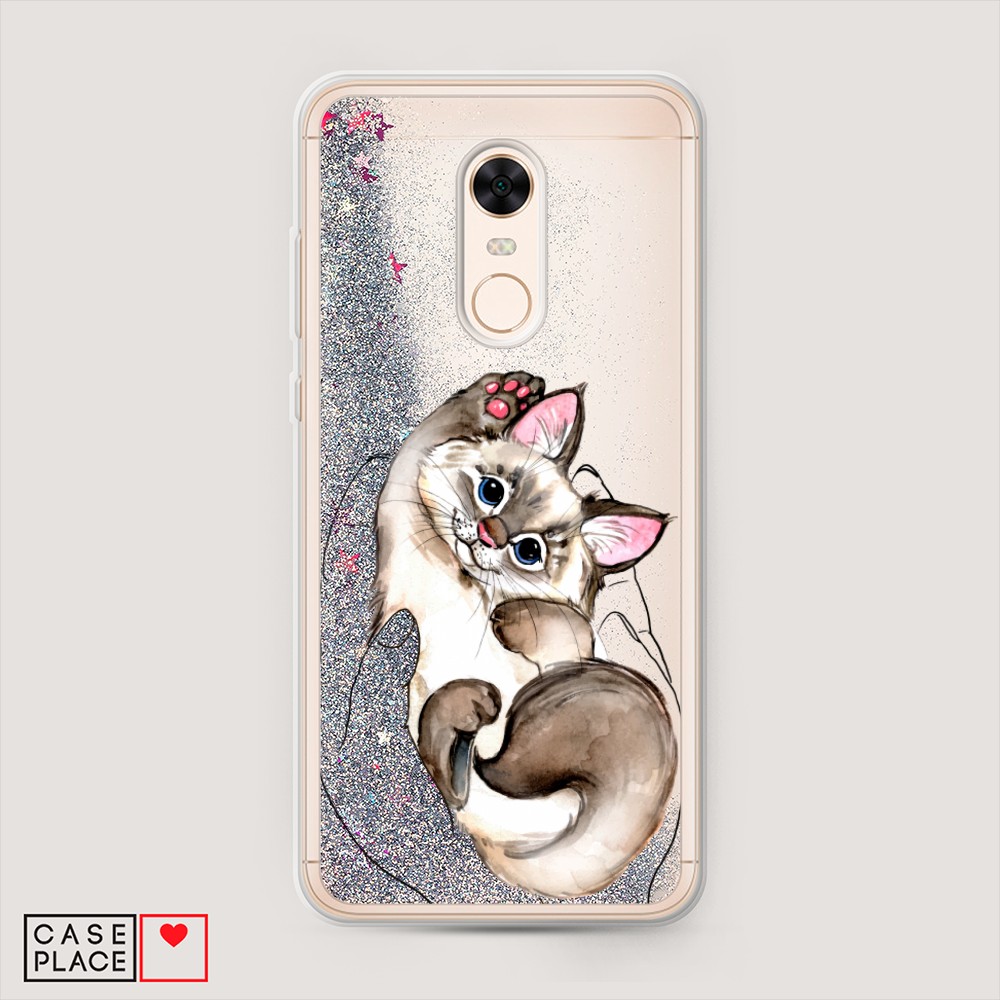 

Чехол Awog на Xiaomi Redmi 5 Plus "Котенок в ладошках", Разноцветный, 33191-1