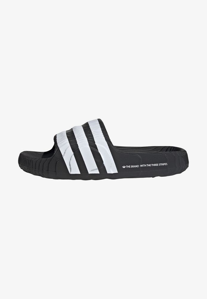 

Сланцы унисекс Adidas Originals AD115G02G черные 43 EU, Черный, AD115G02G