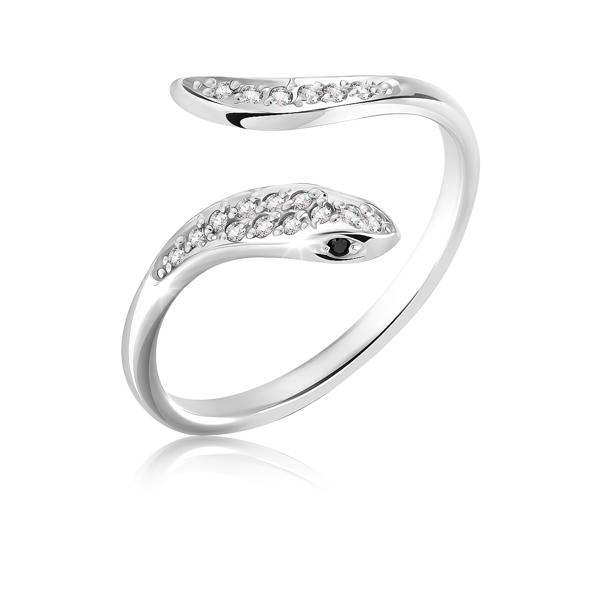 

Кольцо из серебра р. 16,5 VALTERA 118065, фианит, 118065