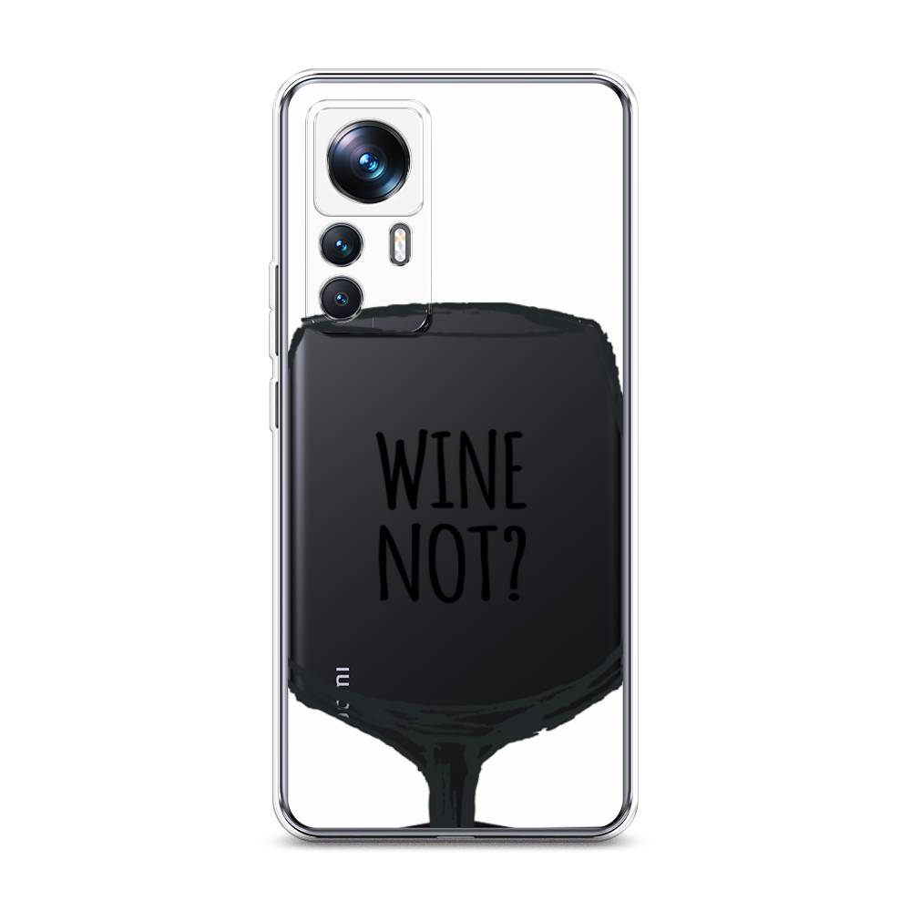 

Чехол на Xiaomi 12T Pro "Wine not white", Белый, 315750-6