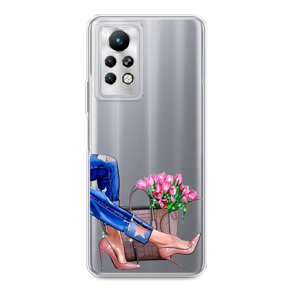 

Чехол Awog на Infinix Note 11 Pro "Каблучки", Разноцветный, 3100550-7