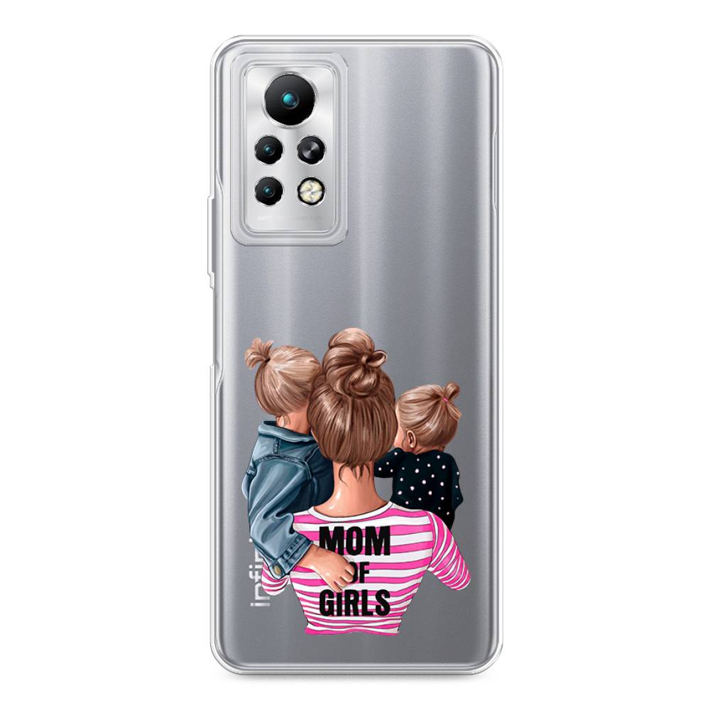

Чехол Awog на Infinix Note 11 Pro "Mom of Girls", Разноцветный, 3100550-6