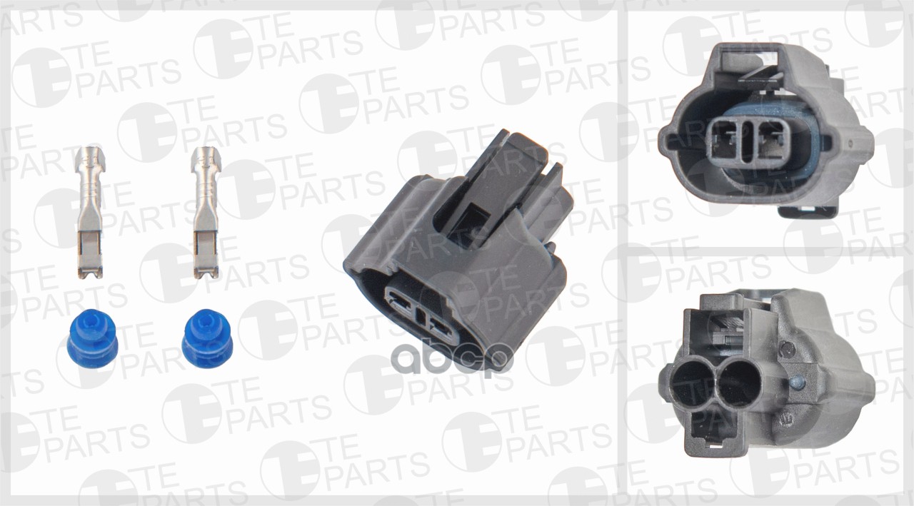 

Разъём 2х контактный (2-pin, уплотнитель)