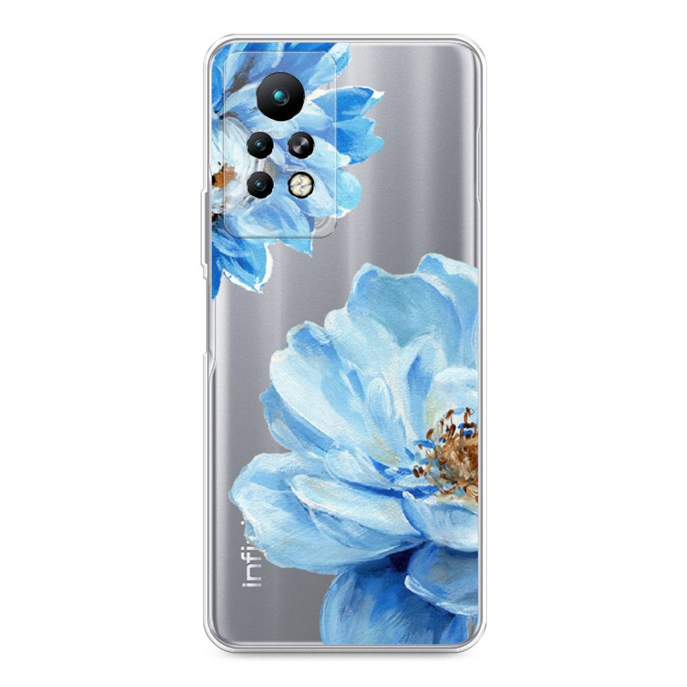 

Чехол Awog на Infinix Note 11 Pro "Голубые клематисы", Разноцветный, 3100550-8