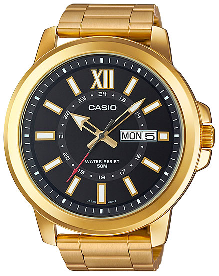 фото Наручные часы casio mtp-x100g-1a