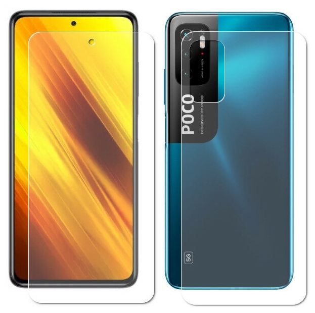 

Гидрогелевая пленка LuxCase для Xiaomi Poco M3 Pro 0.14mm Front and Back Transparent 86520, Xiaomi Poco M3 Pro