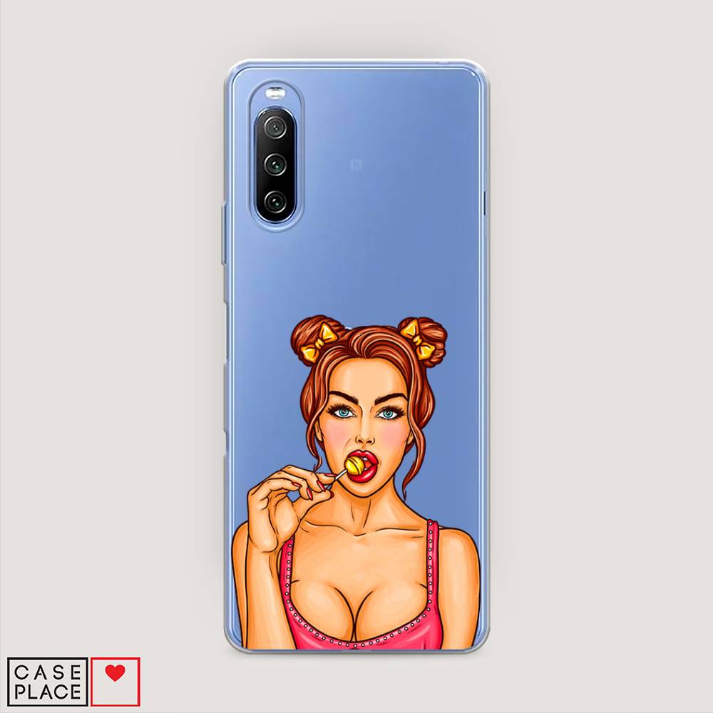 

Чехол Awog на Sony Xperia 10 III "Вкусный леденец", Разноцветный