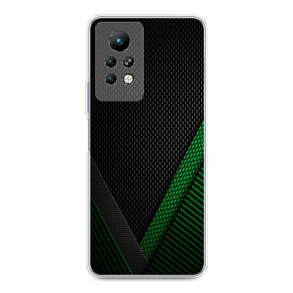 

Чехол Awog на Infinix Note 11 Pro "Зеленый карбон", Разноцветный, 3100550-3