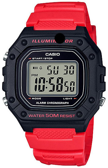 

Наручные часы Casio W-218H-4B, W-218H-4B