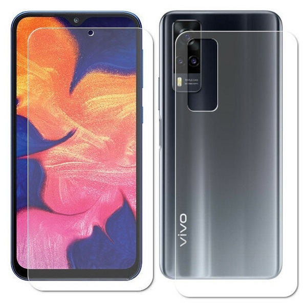 

Гидрогелевая пленка LuxCase для Vivo Y31 0.14mm Front and Back Transparent 86541, Vivo Y31