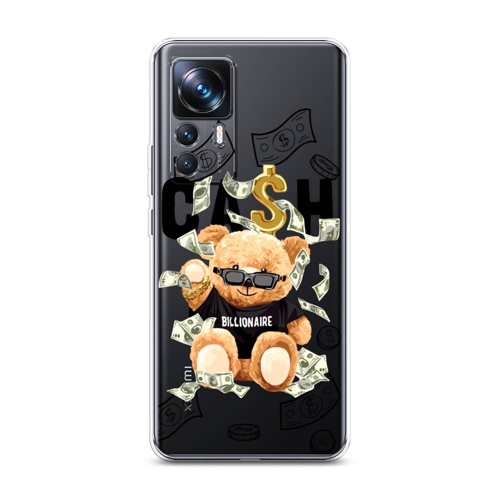 

Чехол на Xiaomi 12T Pro "Big cash", Черный;серый;бежевый, 315750-6