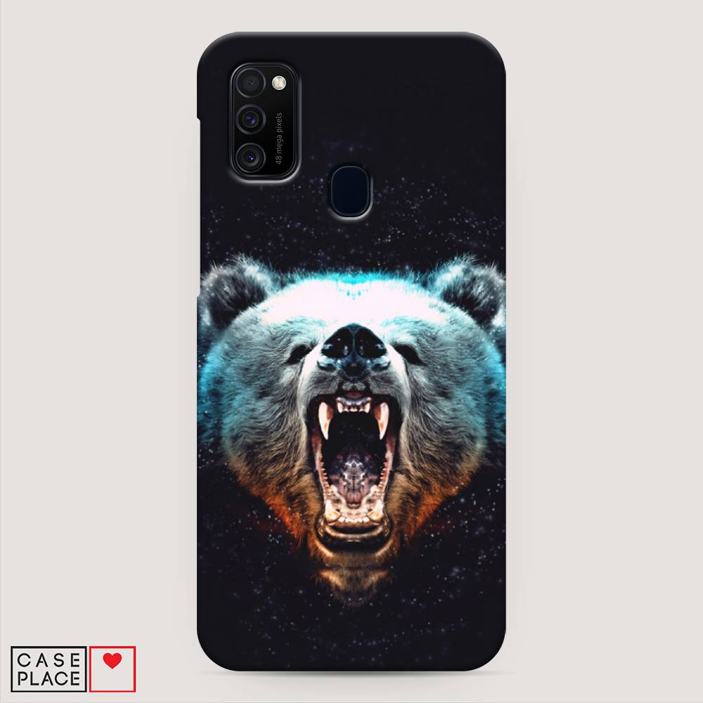 

Пластиковый чехол "Медведь" на Samsung Galaxy M30s, 29820-1