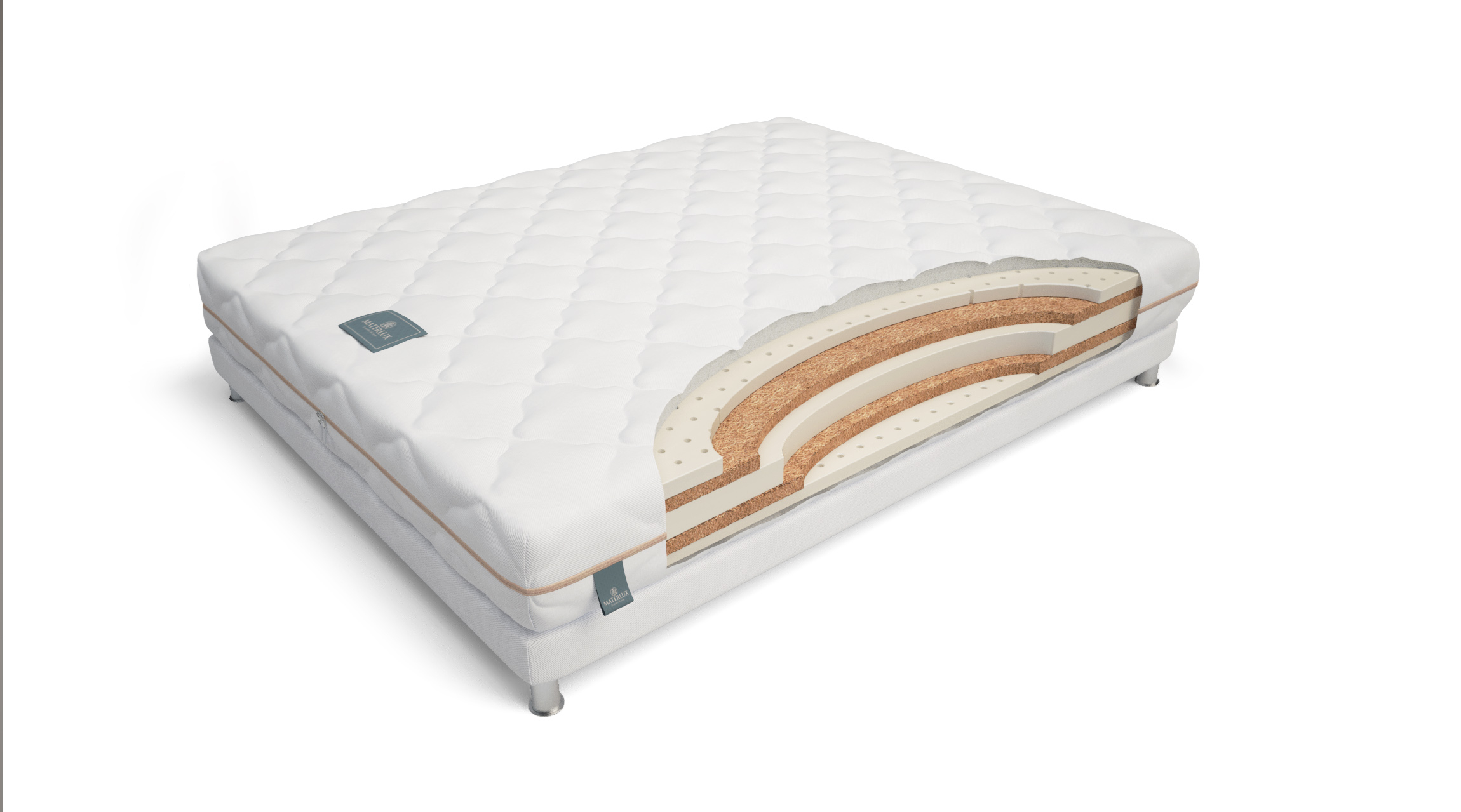 

Матрас Materlux Lady Anna 200х200, Белый, Lady Anna