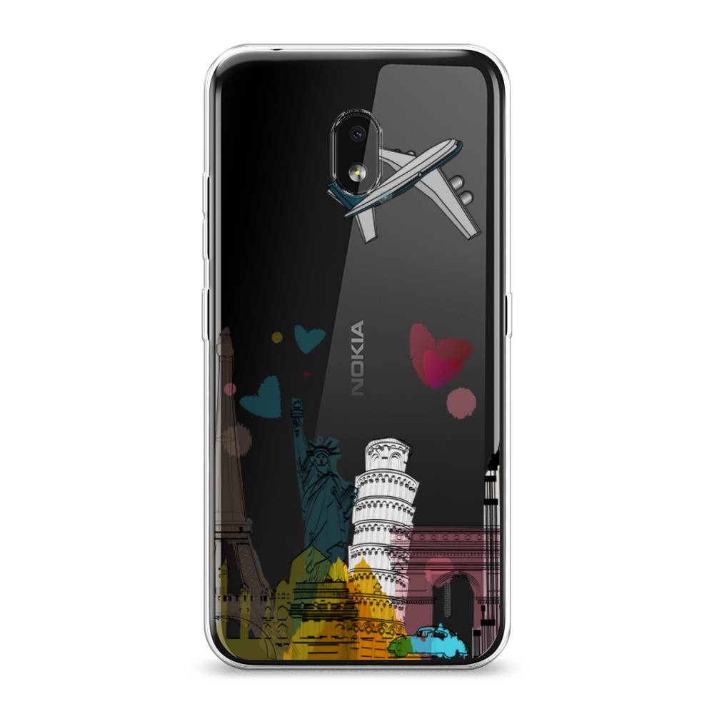 

Чехол Awog на Nokia 2.2 / Нокиа 2.2 "Самолет путешествий", 122950-10