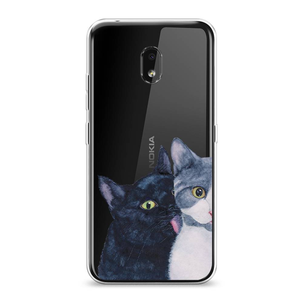 

Чехол Awog на Nokia 2.2 / Нокиа 2.2 "Кошачья любовь", 122950-1