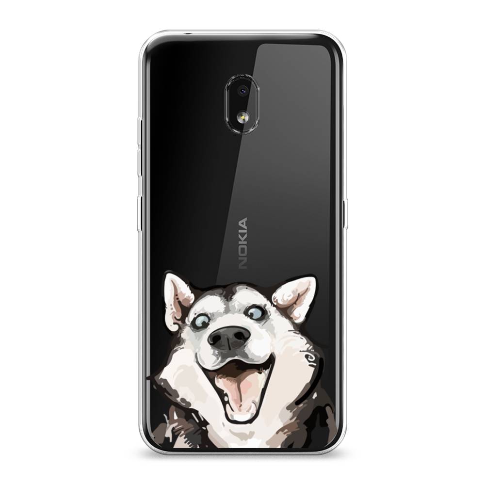 

Чехол Awog на Nokia 2.2 / Нокиа 2.2 "Радостный хаски", 122950-1