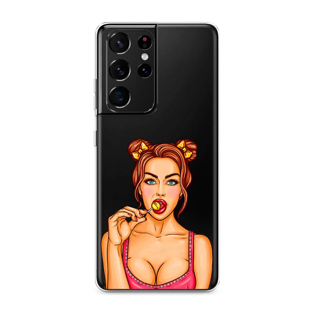 

Чехол Awog на Samsung Galaxy S21 Ultra / Самсунг S21 Ultra "Вкусный леденец", Разноцветный, 2102250-7